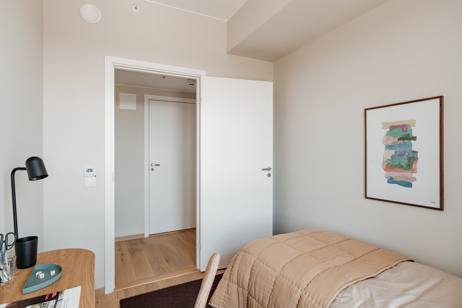 Plass til garderobeinnredning. Galleribilde