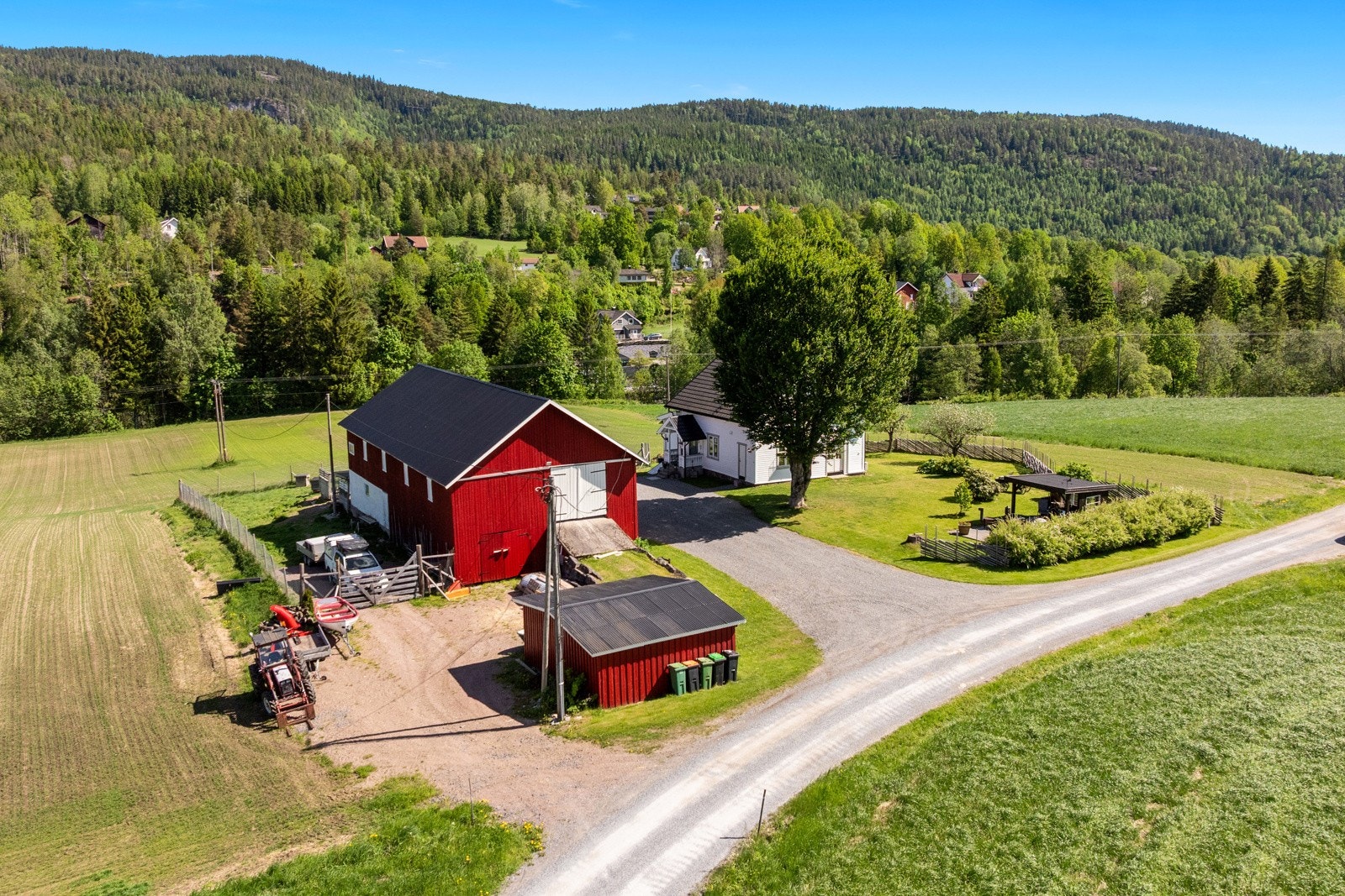 Tunet fra oven Galleribilde