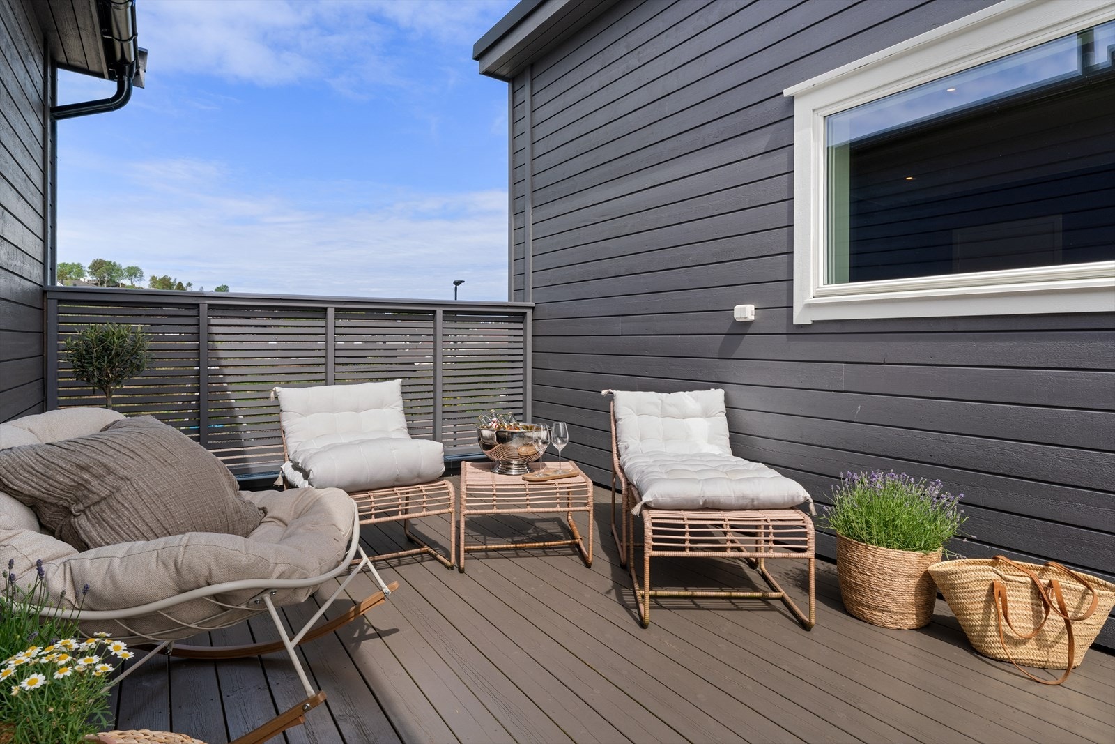 - Takterrasse på hele 34m² - Galleribilde