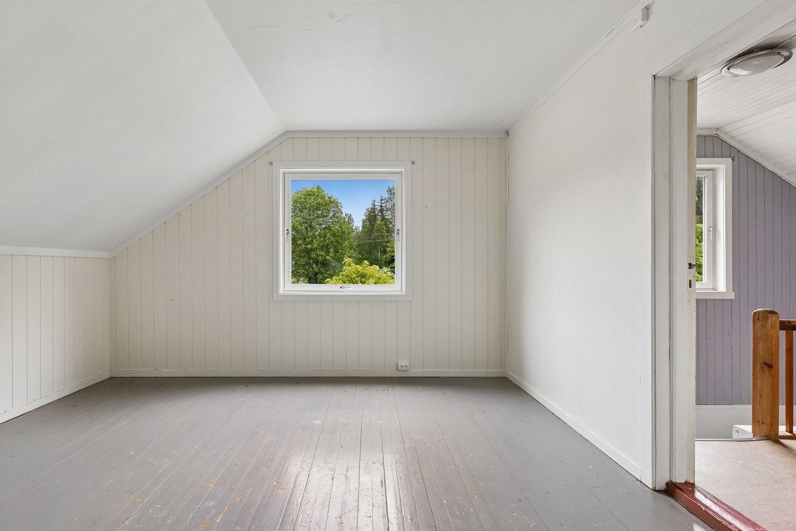 Soverommene har skråhimlinger. Galleribilde