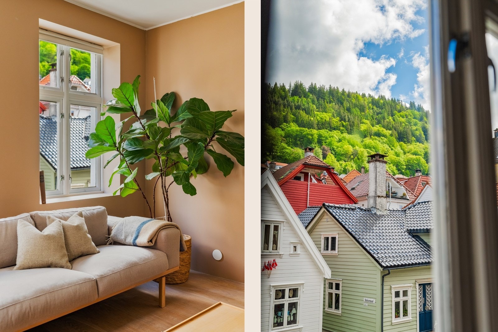 Rommet har flere vinduer som gir svært godt naturlig lysinnslipp og en god romfølelse. Galleribilde