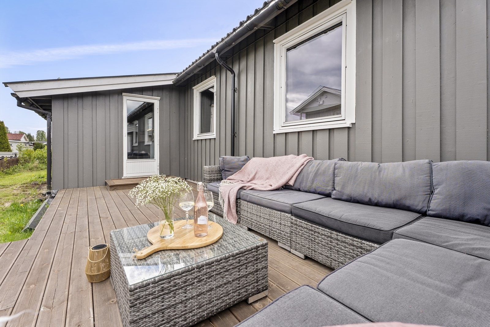 Platting på baksiden orientert mot øst. Galleribilde