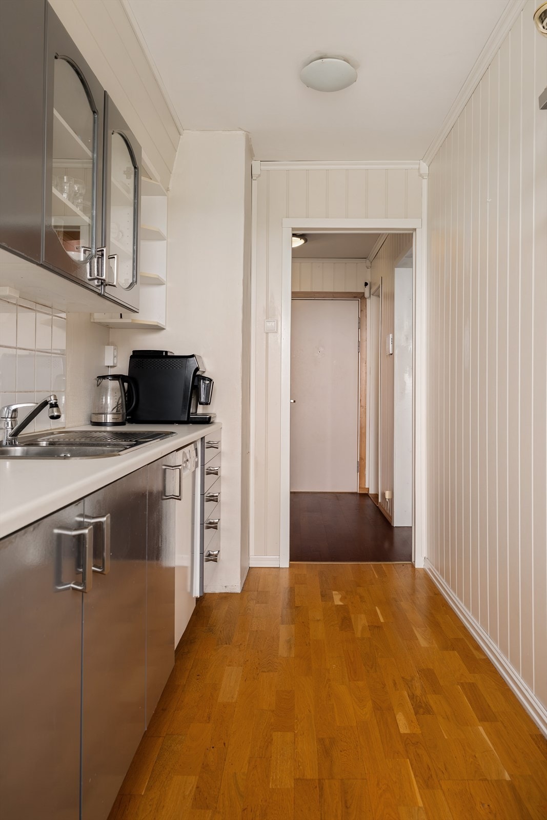 Kjøkkenet er på 8 m². Galleribilde