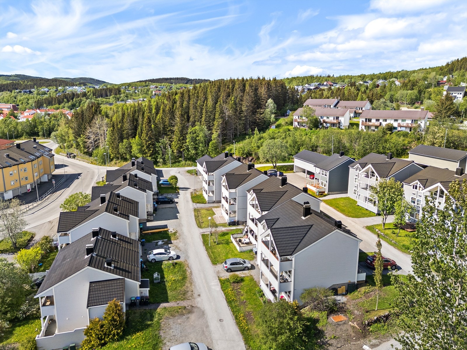 Blant annet kort vei til Nord universitetet og flotte turområder. Galleribilde