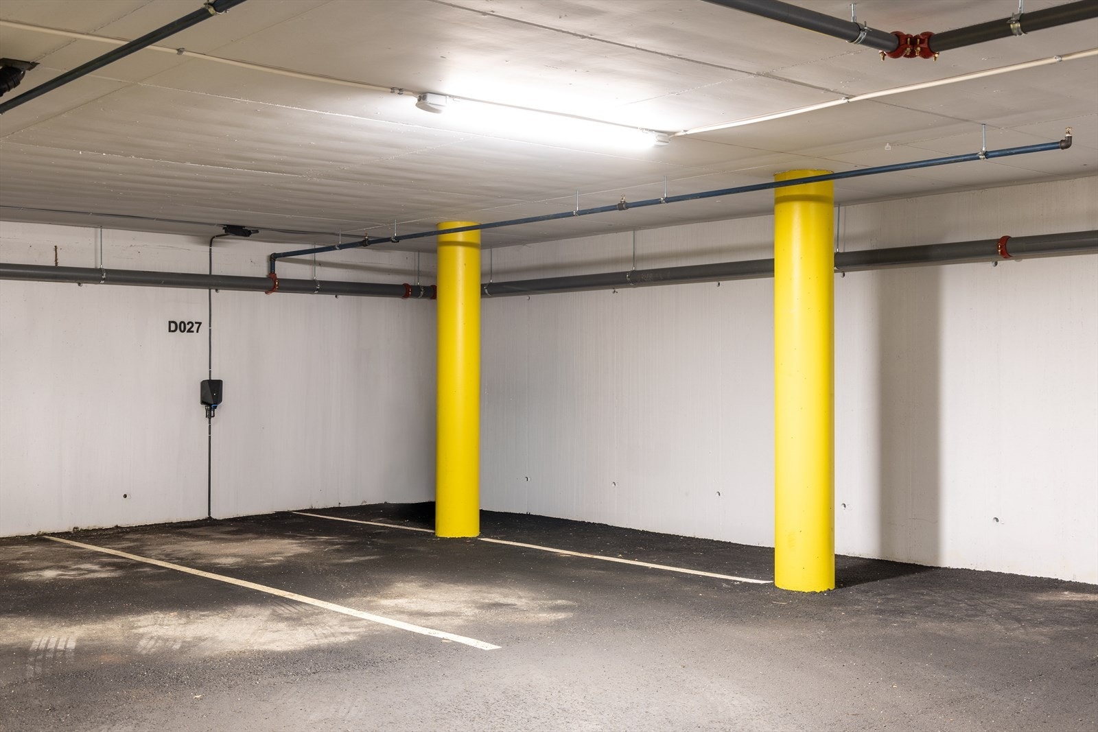 Parkering i felles garasjeanlegg. Galleribilde