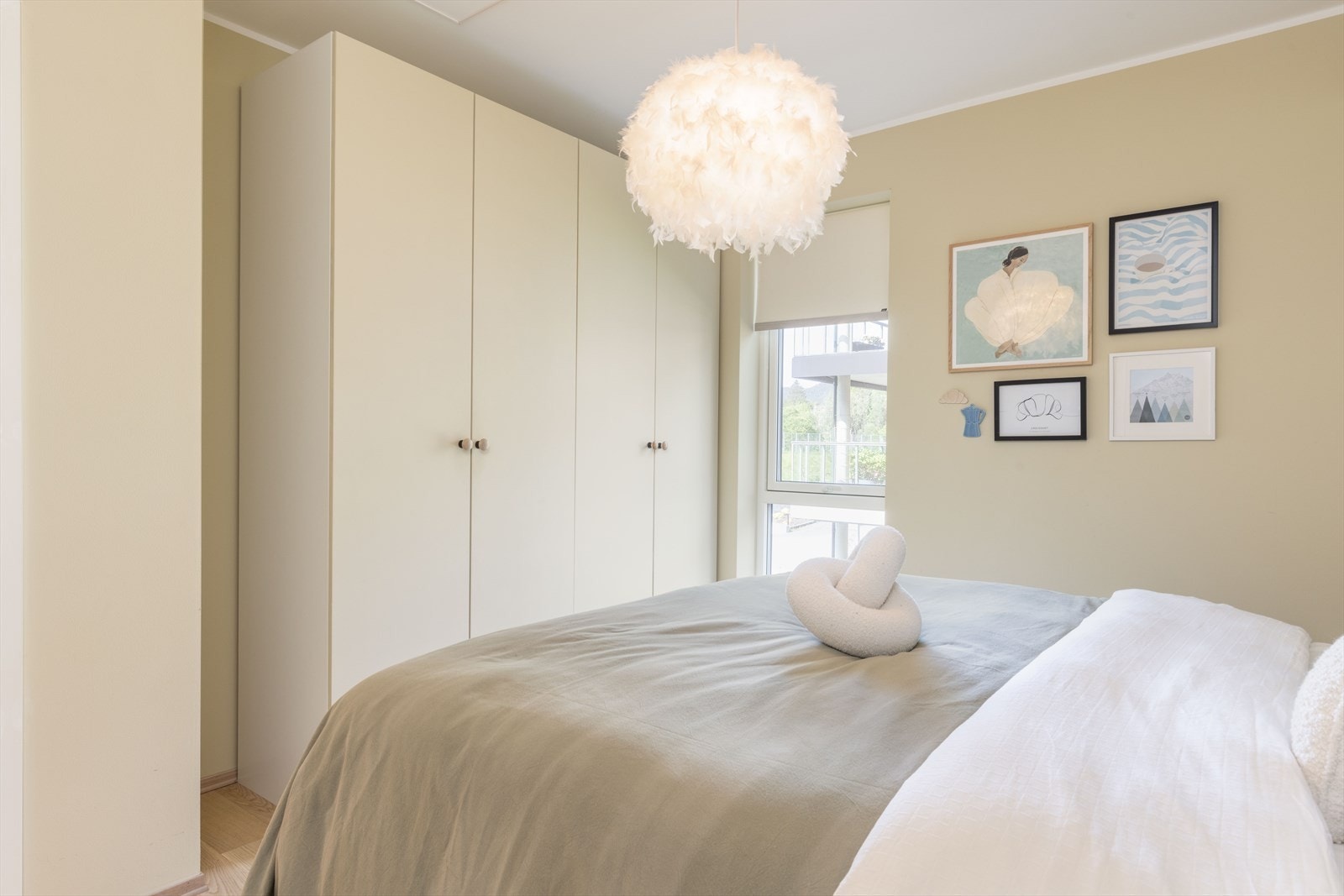 Det største soverommet er naturlig benyttet som hovedsoverom. Galleribilde