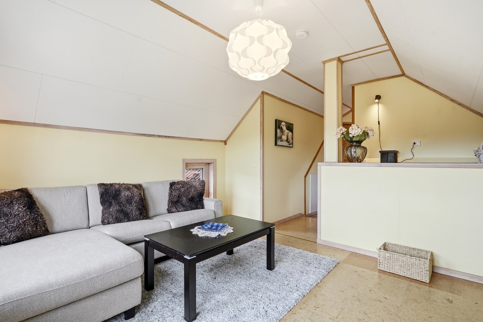 Plass til en hyggelig sofakrok. Galleribilde