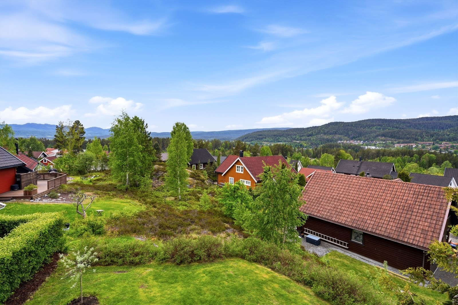 Utsikt mot syd, Skrimfjellene Galleribilde