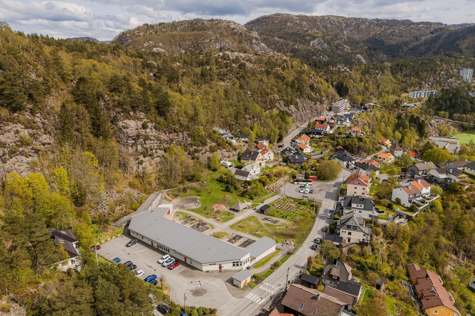 Fra boligen er det gangavstand til barnehage. Galleribilde