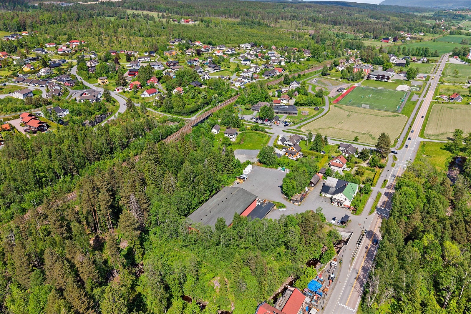 Velkommen til Kongsbergveien 736! Foto: Diakrit AS. Galleribilde