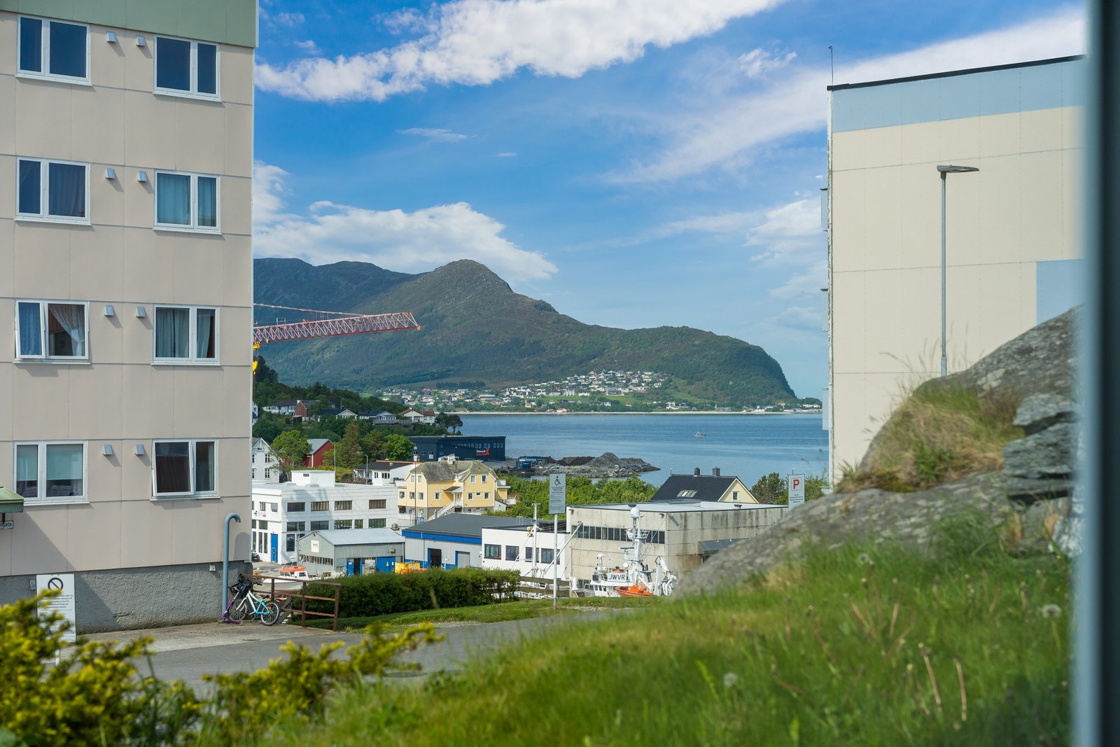 Flott utsikt mot Godøya. Galleribilde