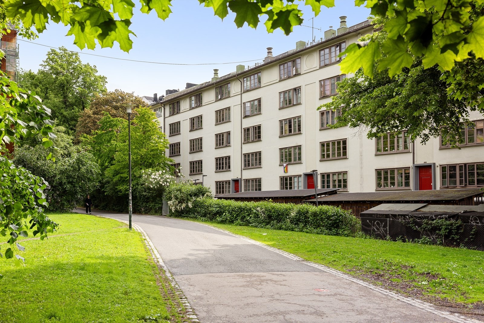 Her får du en tilbaketrukket og skjermet beliggenhet. Galleribilde