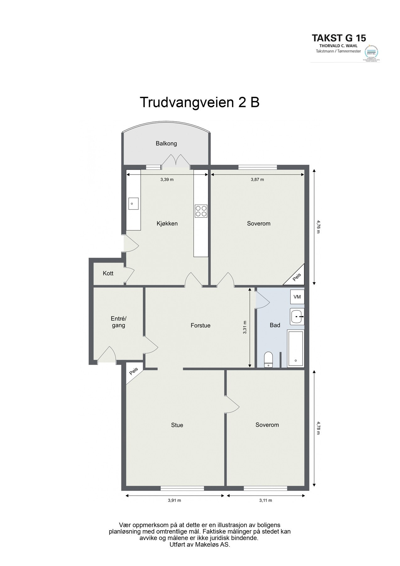 Plantegning Galleribilde