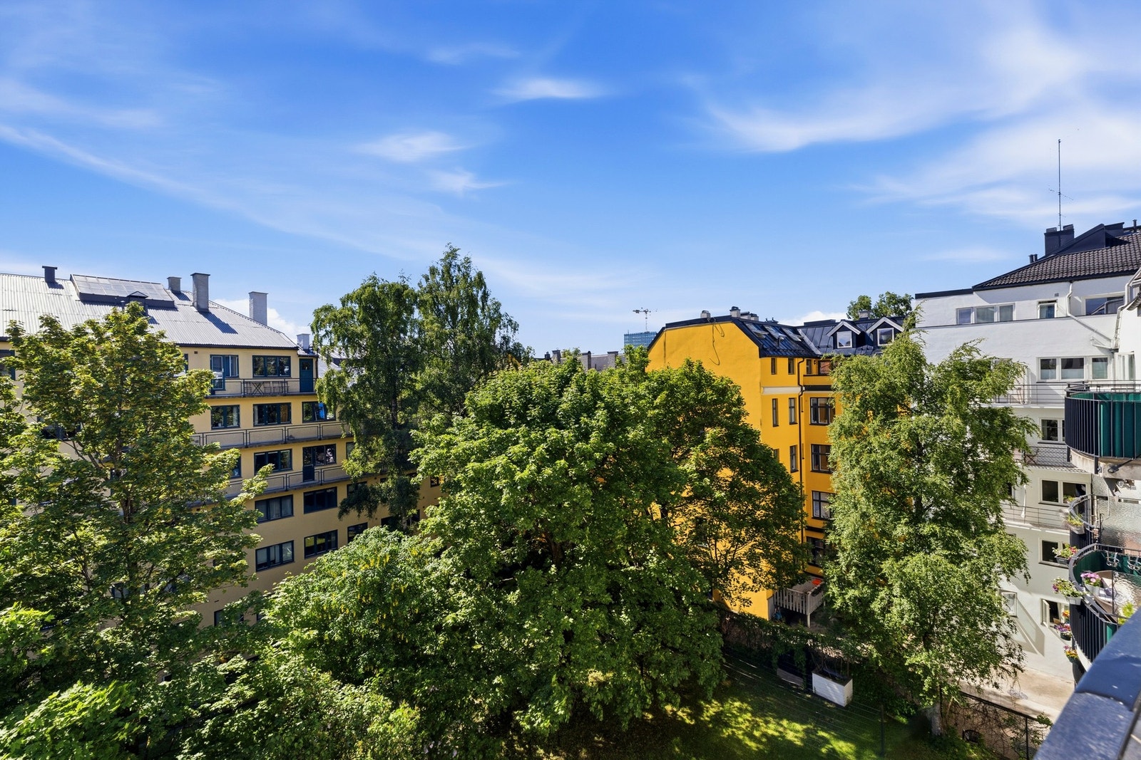 Utsikt fra balkongen. Galleribilde
