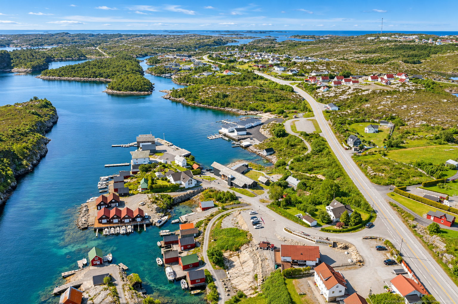 Kort avstand til sjø, strand og friluftsliv. Galleribilde