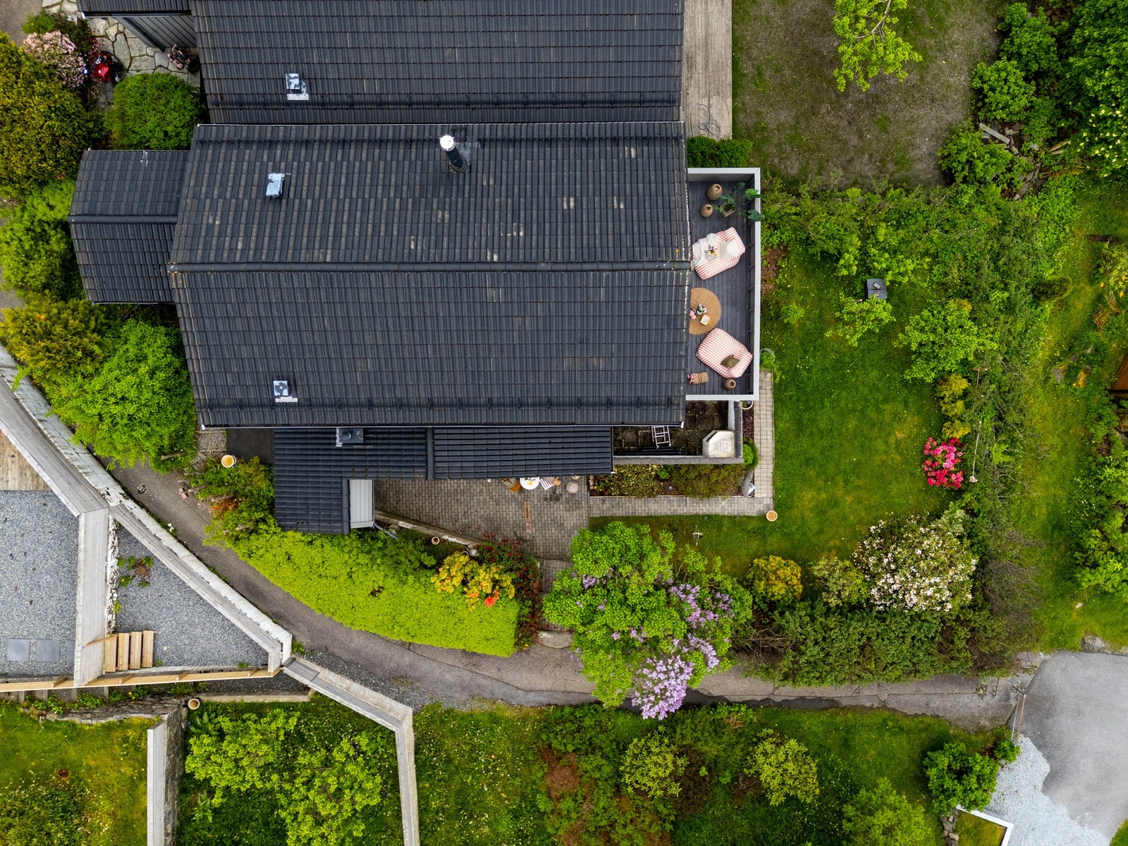 Dronebilde. Galleribilde