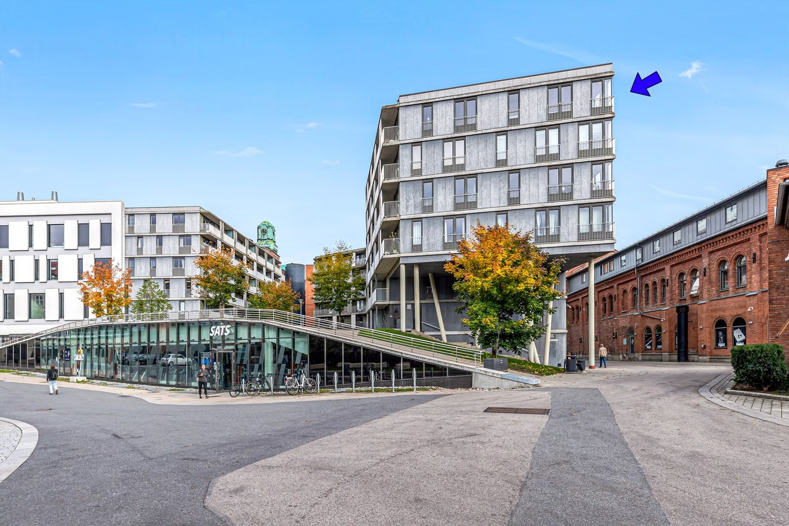 Topp- og hjørneleilighet med utmerket utsikt Galleribilde