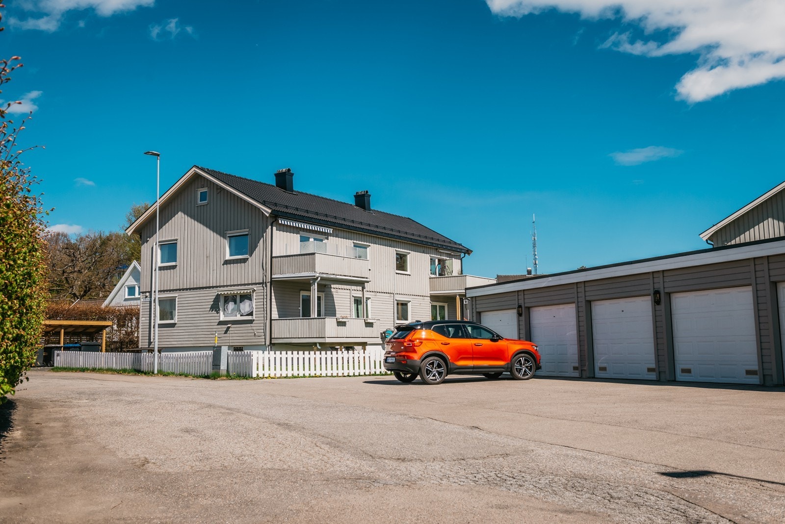 Ønsker du garasje kan du sette deg på liste, så blir du tildelt så snart det er plass. Galleribilde