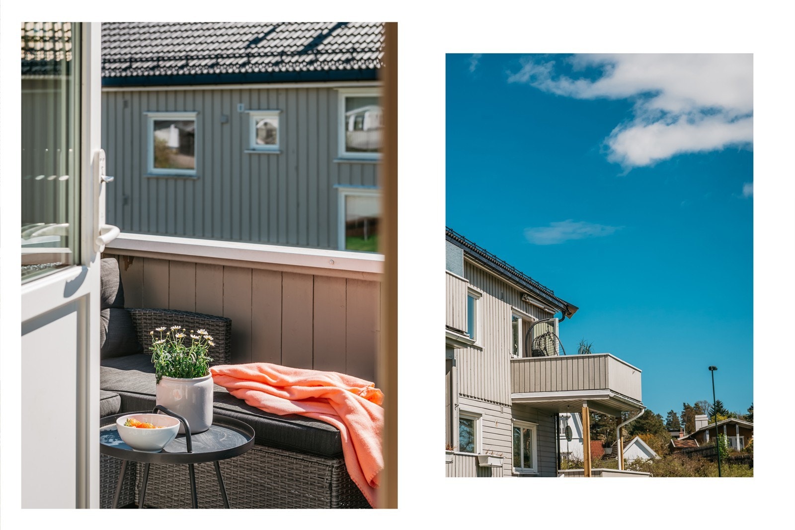 Her kommer solen inn tidlig og drar ut på kveldningen Galleribilde