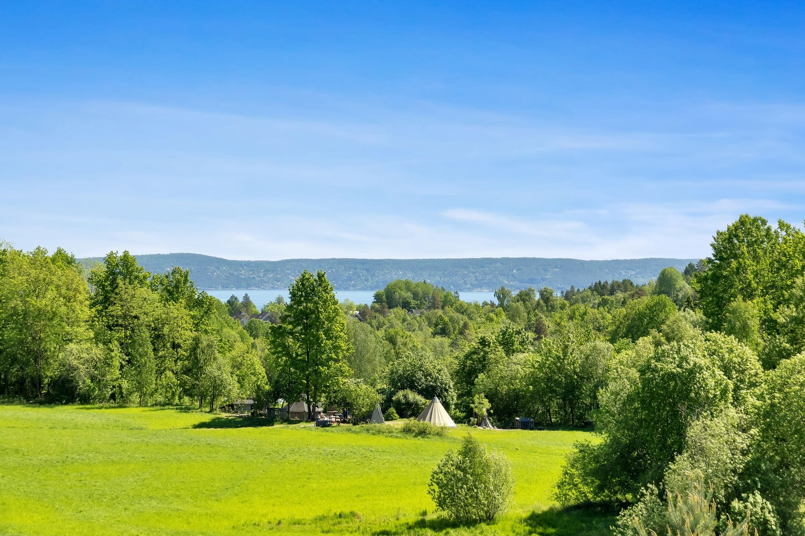Nydelig utsikt mot Oslofjorden Galleribilde