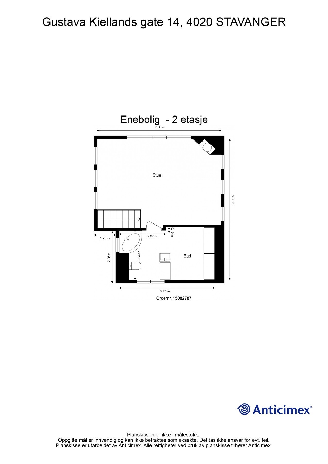 Plantegning 2 etasje Galleribilde