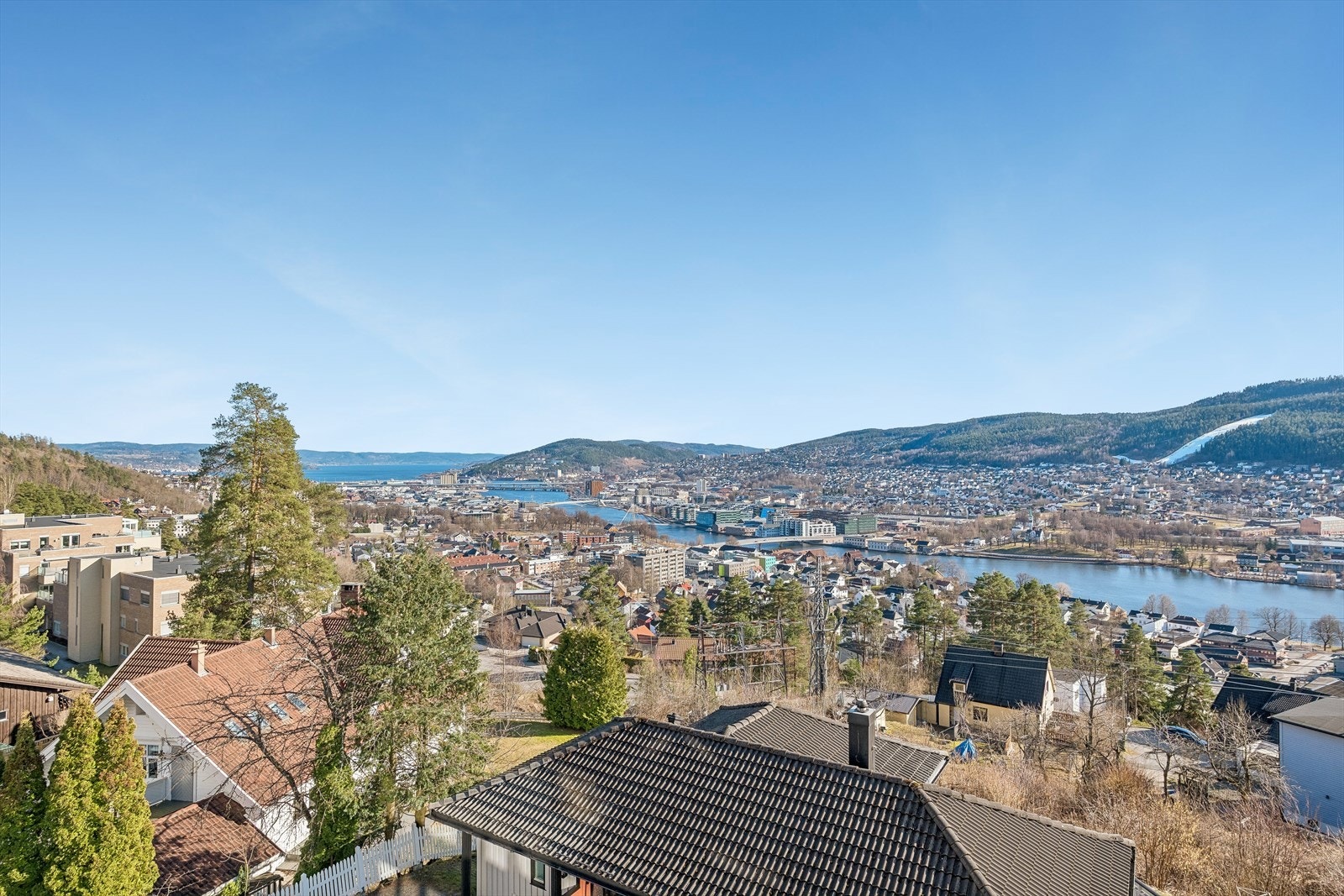 Nydelig panorama utsikt Galleribilde