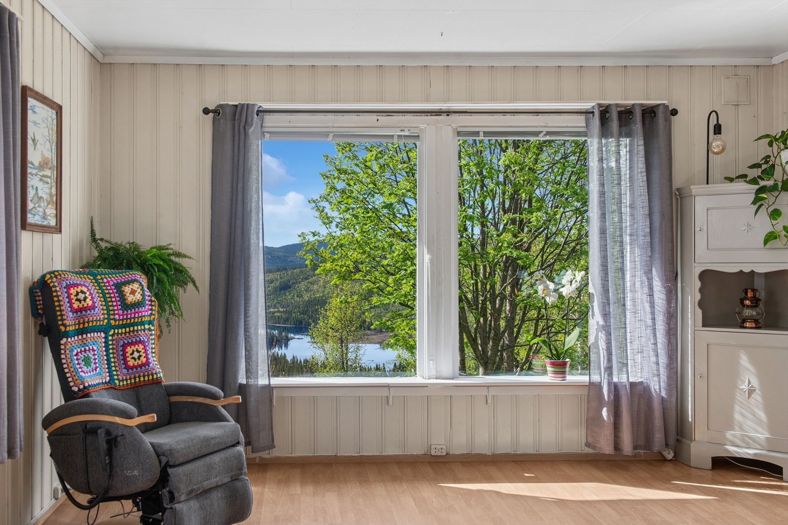 Her har du flott utsikt mot Livatnet! Galleribilde