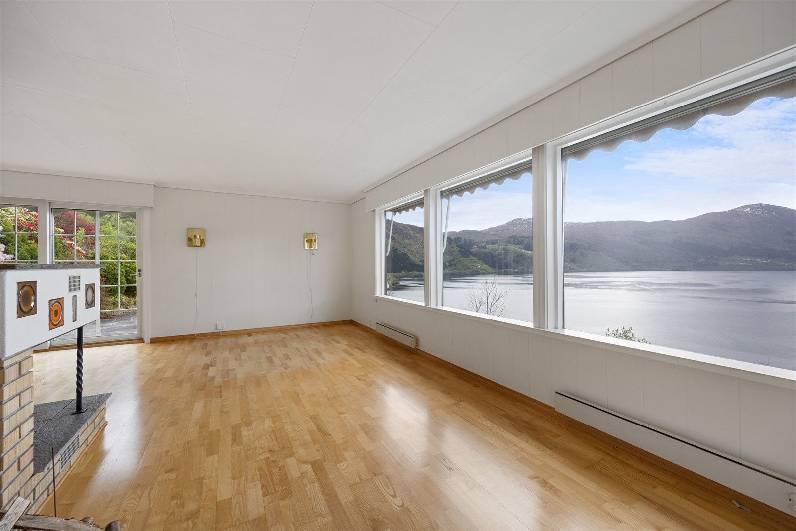 Stue med utsikt året rundt.... Galleribilde