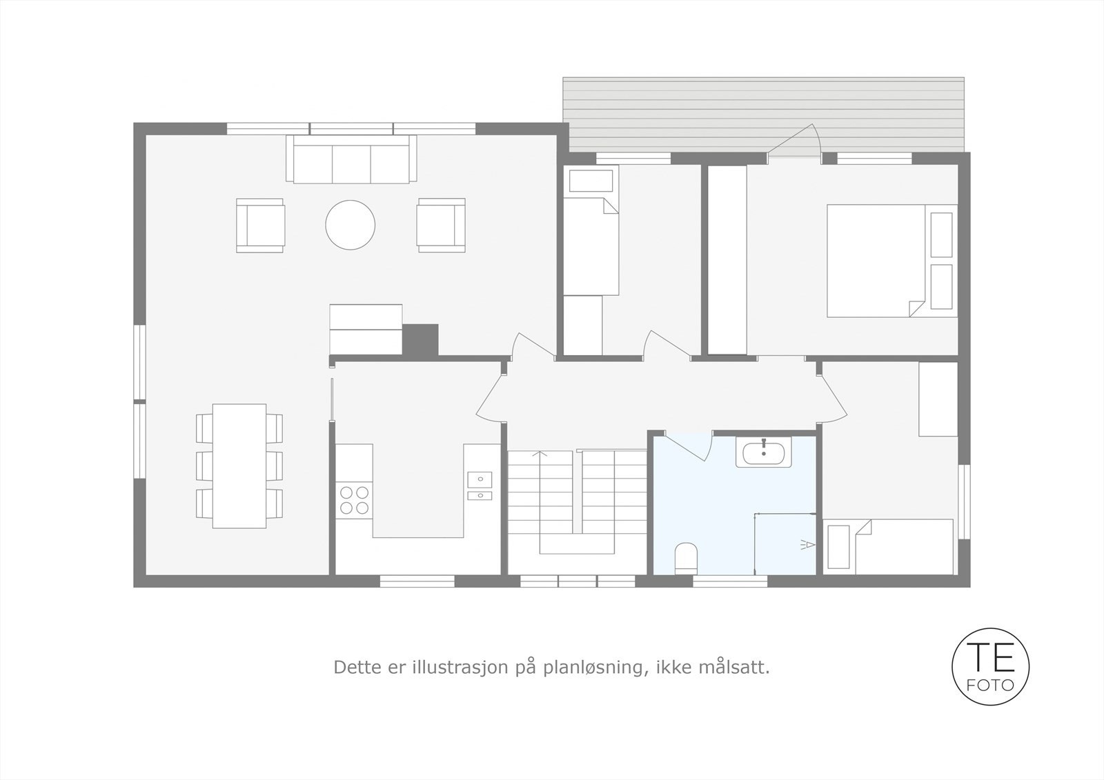 Plantegning for 2.etasje Galleribilde