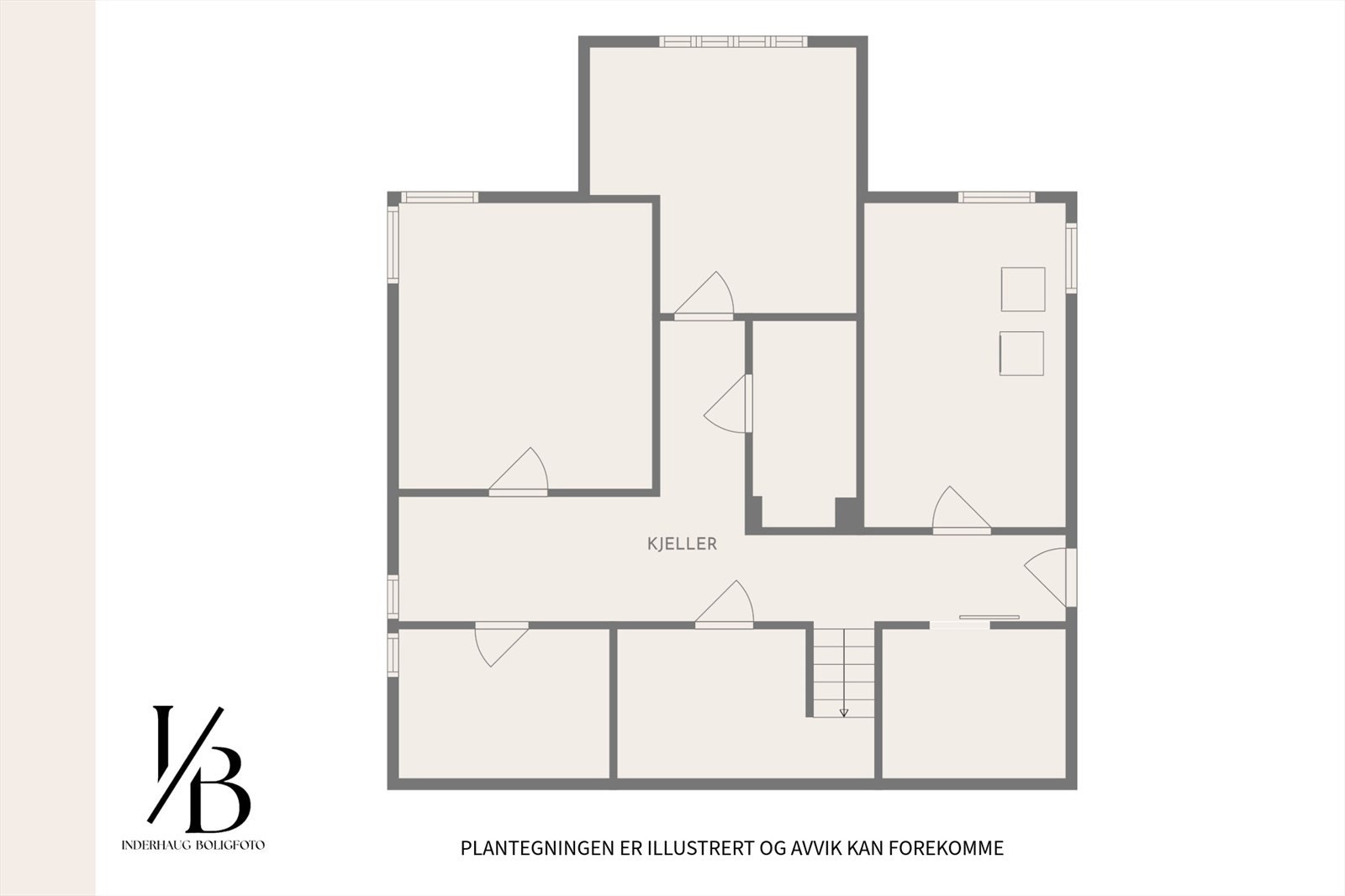 - Plantegning kjeller - Galleribilde
