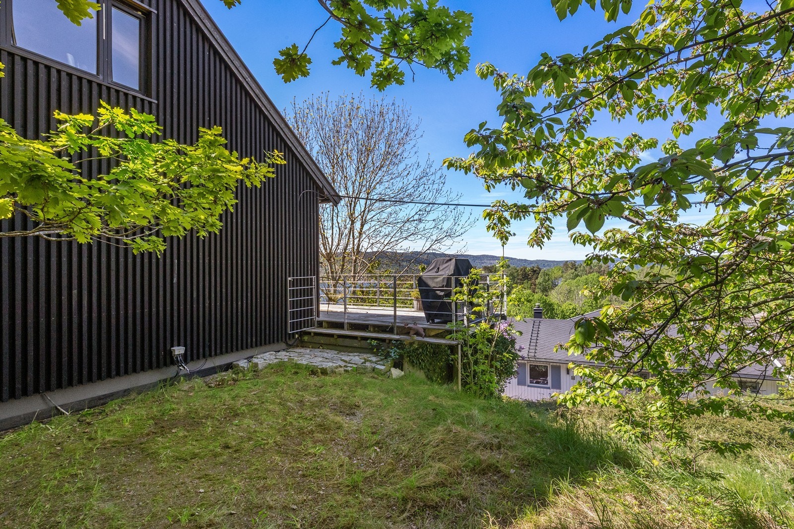 Hage på nordsiden. Galleribilde