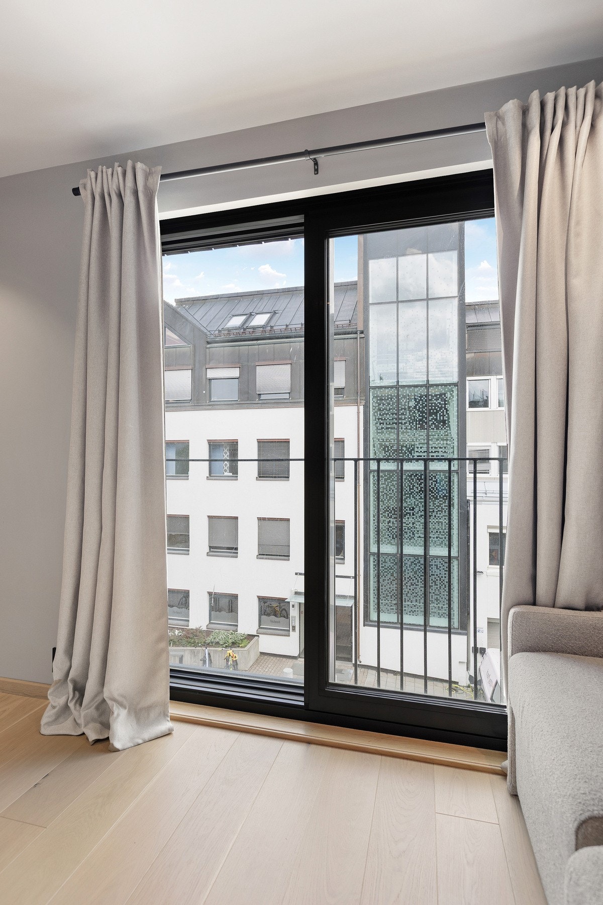 Skyvedør med Fransk balkong Galleribilde