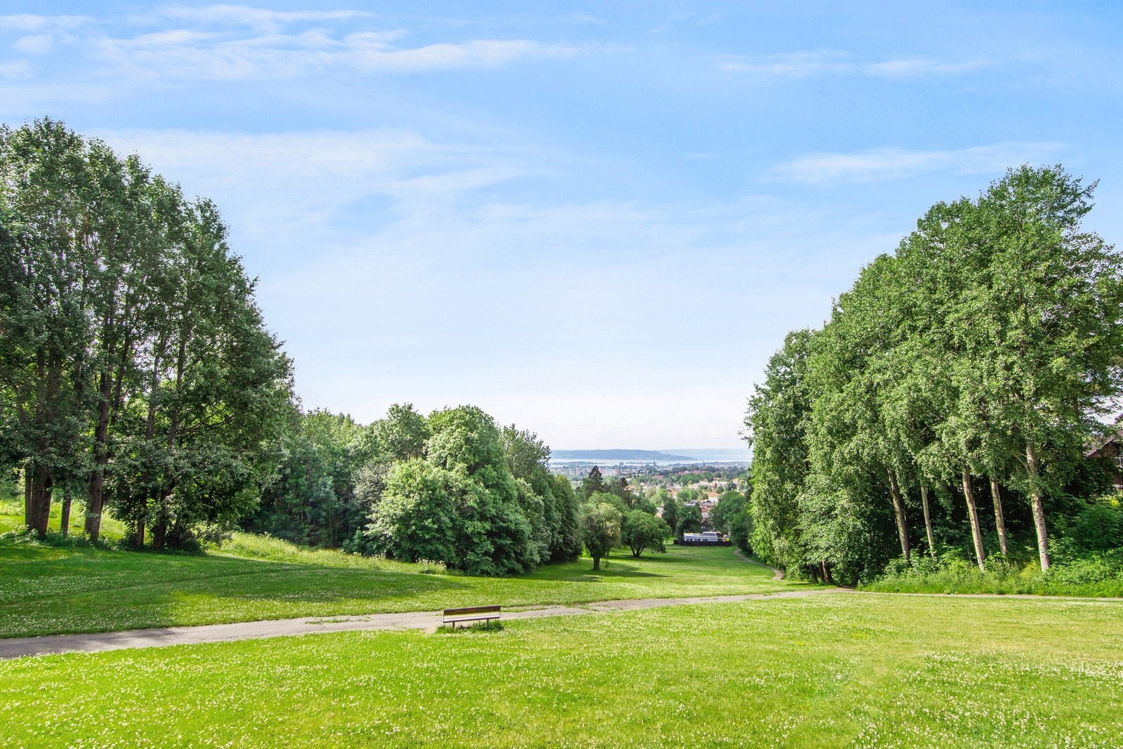 Havnabakken byr på fine tur- og treningsmuligheter, og premierer det hele med en nydelig utsiktsperle. Galleribilde