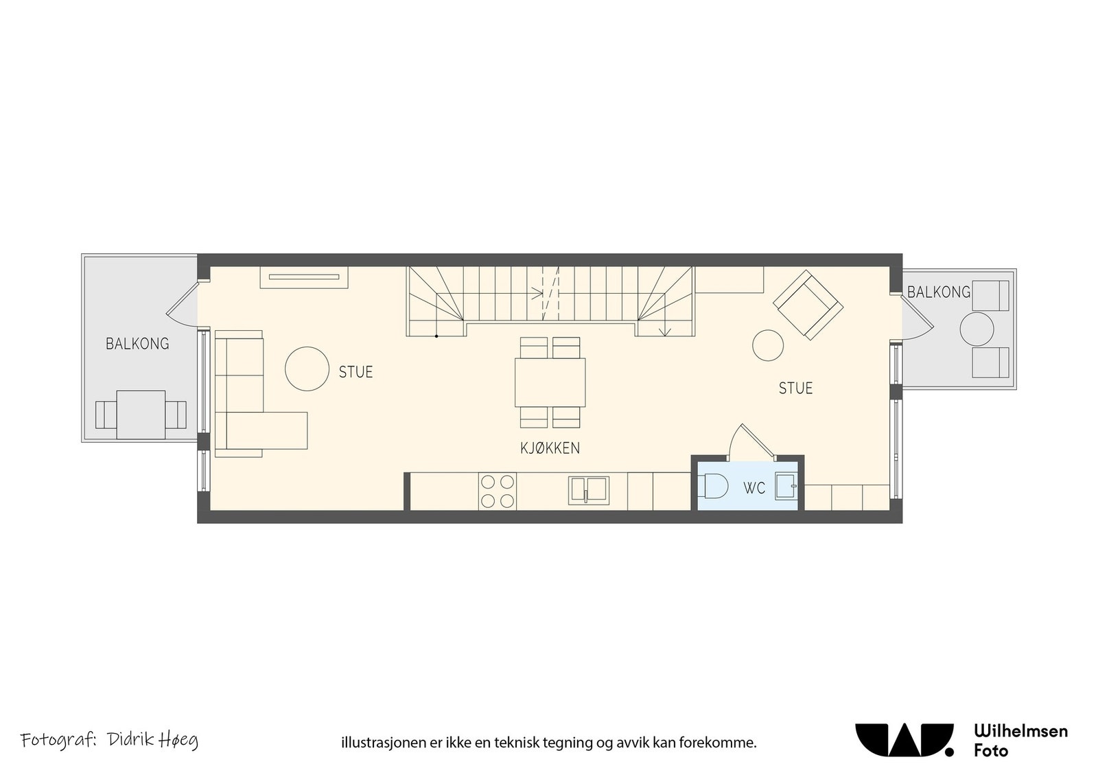 Plantegning 2.etasje Galleribilde