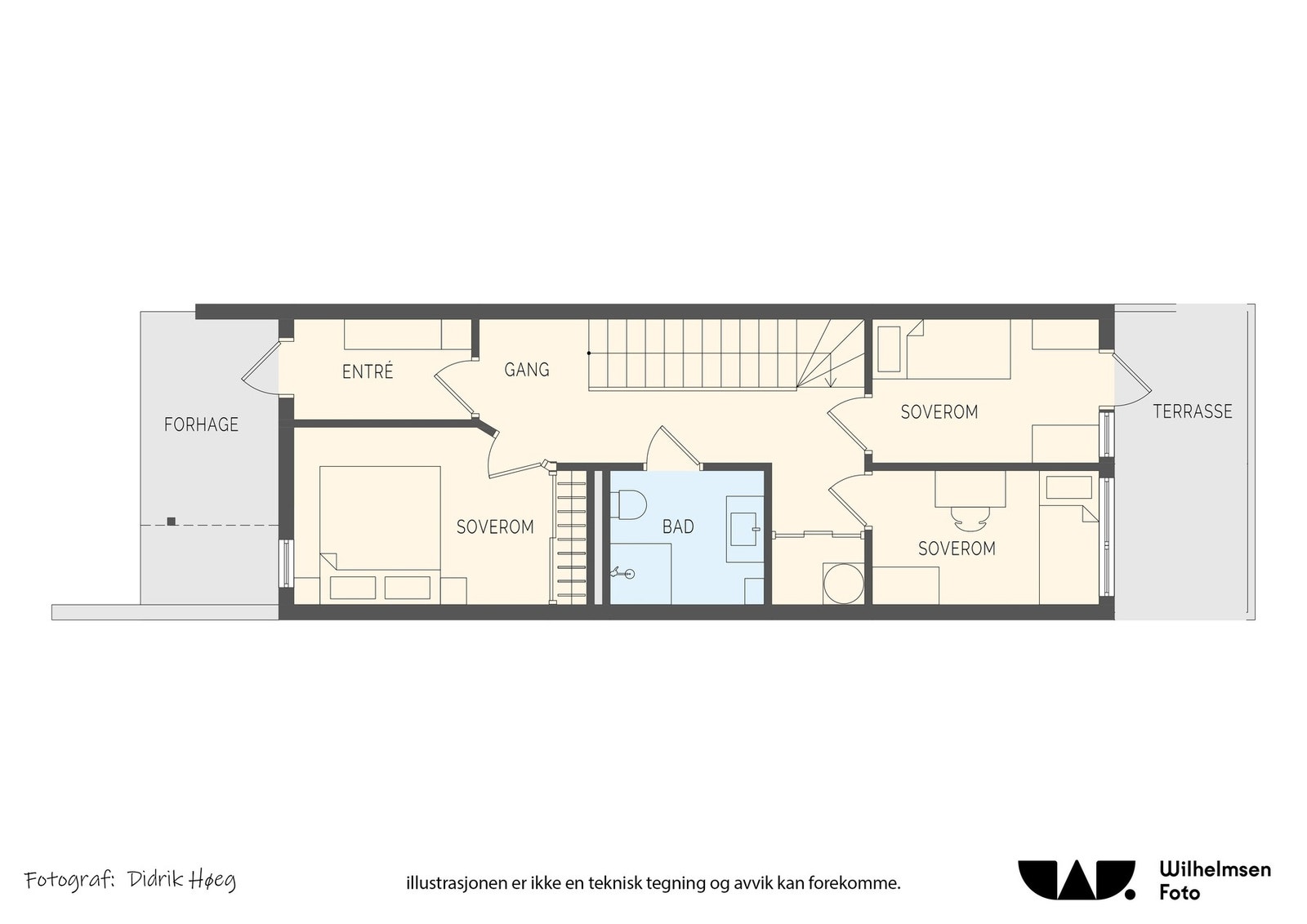 Plantegning 1.etasje Galleribilde
