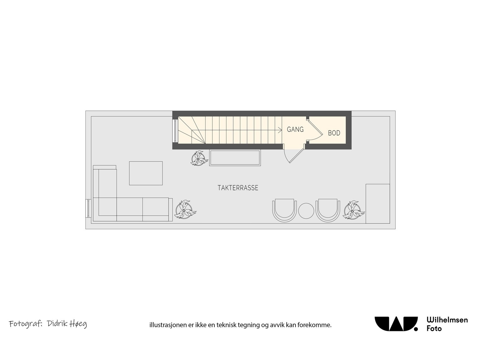 Plantegning 3.etasje Galleribilde