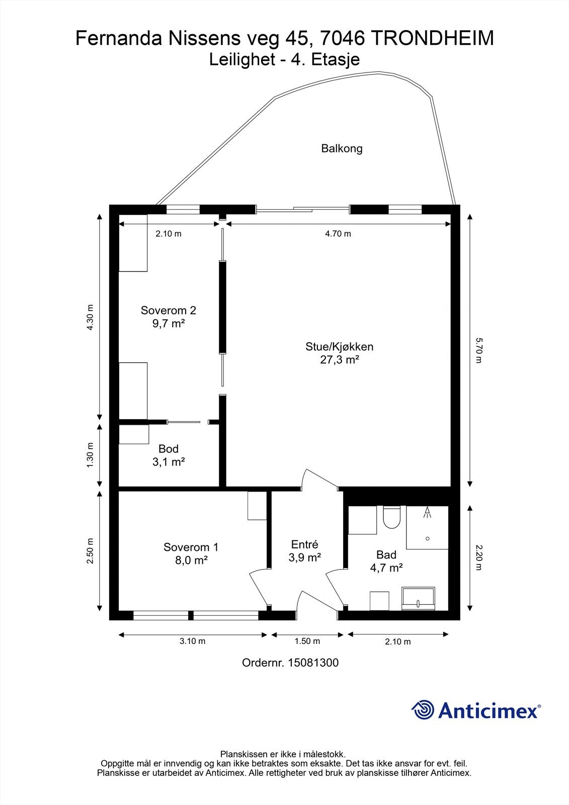 Planskisse. Galleribilde