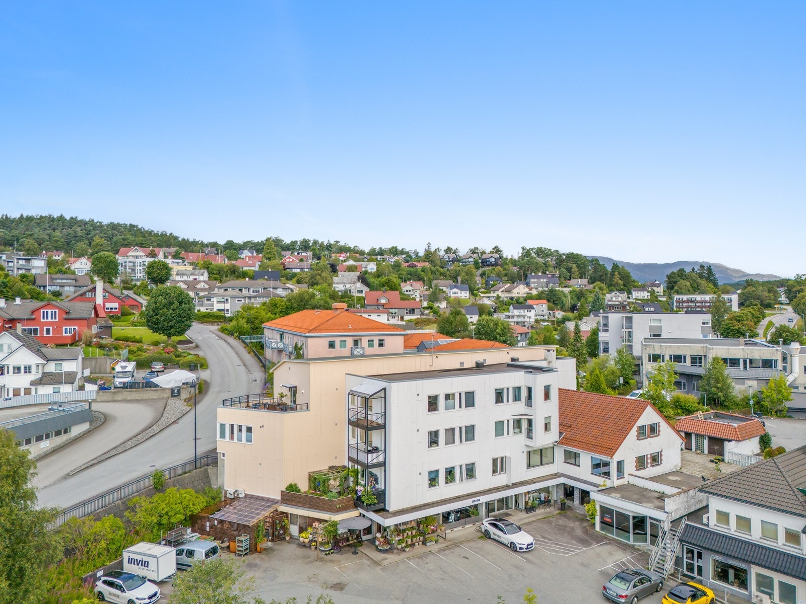 Leiligheten har en sentral og flott beliggenhet Galleribilde