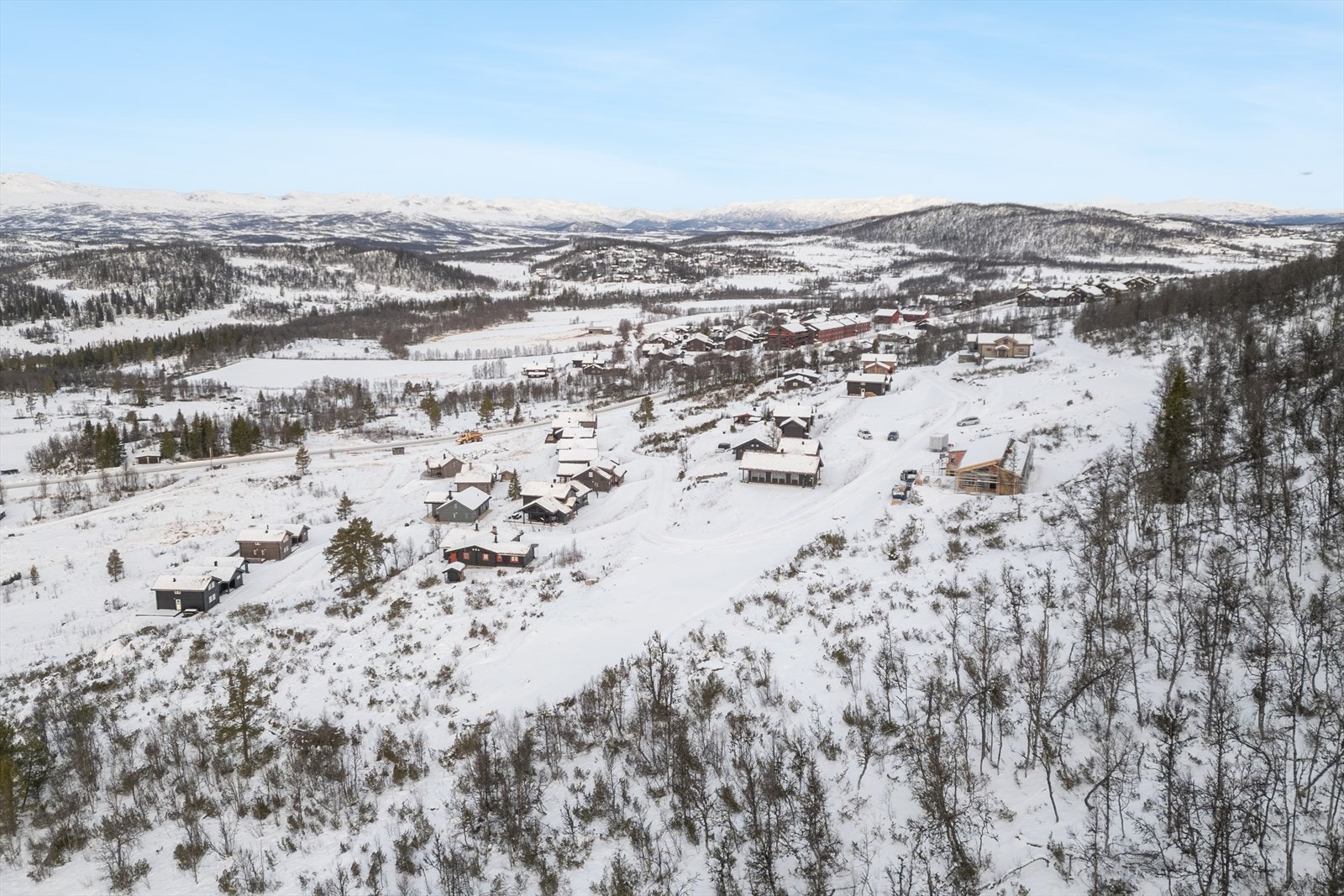 Det attraktive hyttefeltet er kjent for sin snøsikre natur og sine allsidige turmuligheter gjennom hele året. Galleribilde