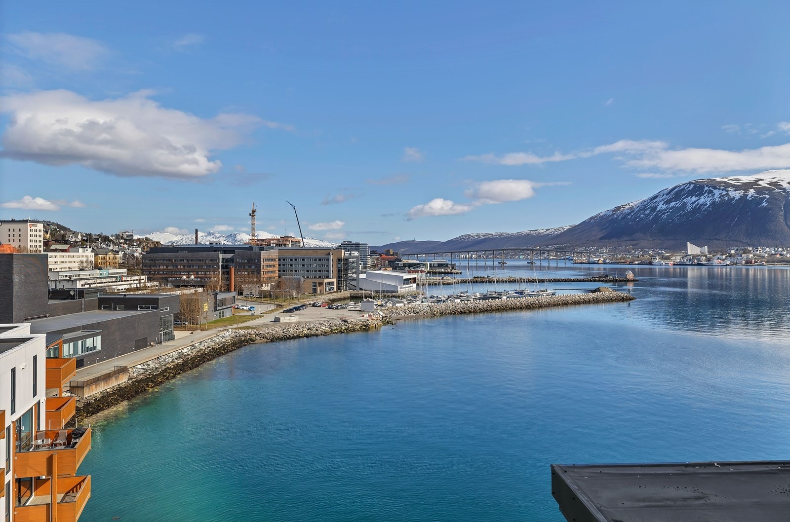 Utsikten mot sentrum. Galleribilde