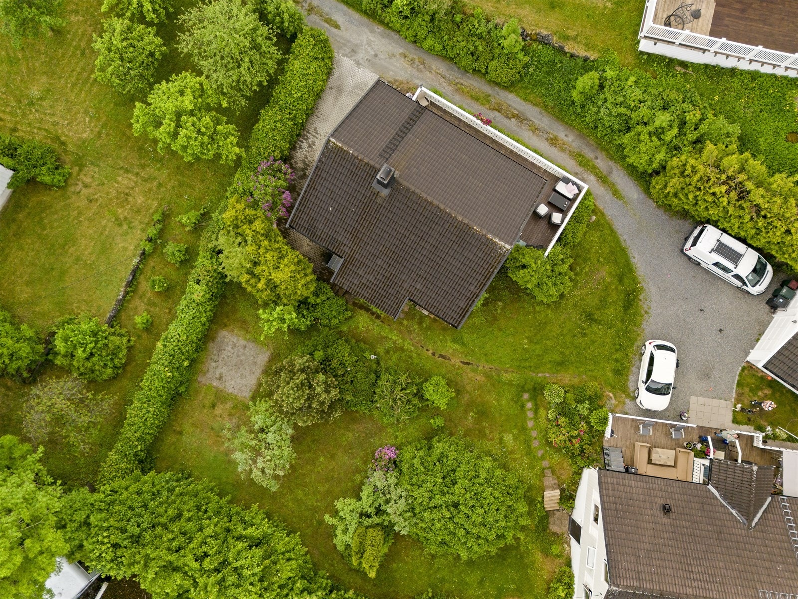 Dronefoto Galleribilde