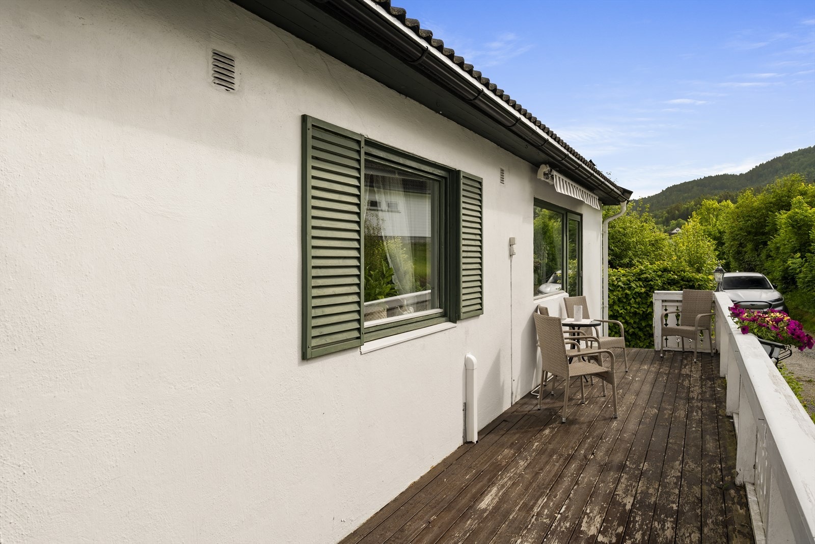 Veranda på hele 27 kvm Galleribilde