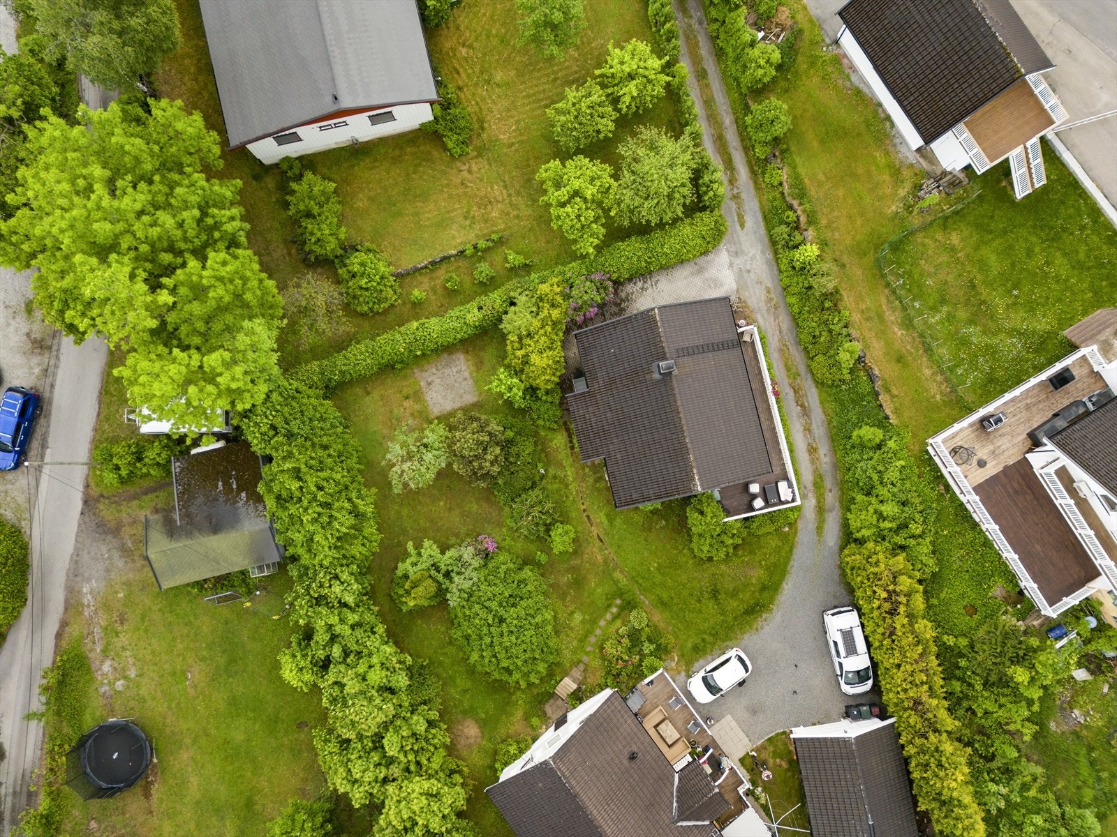 Dronefoto Galleribilde