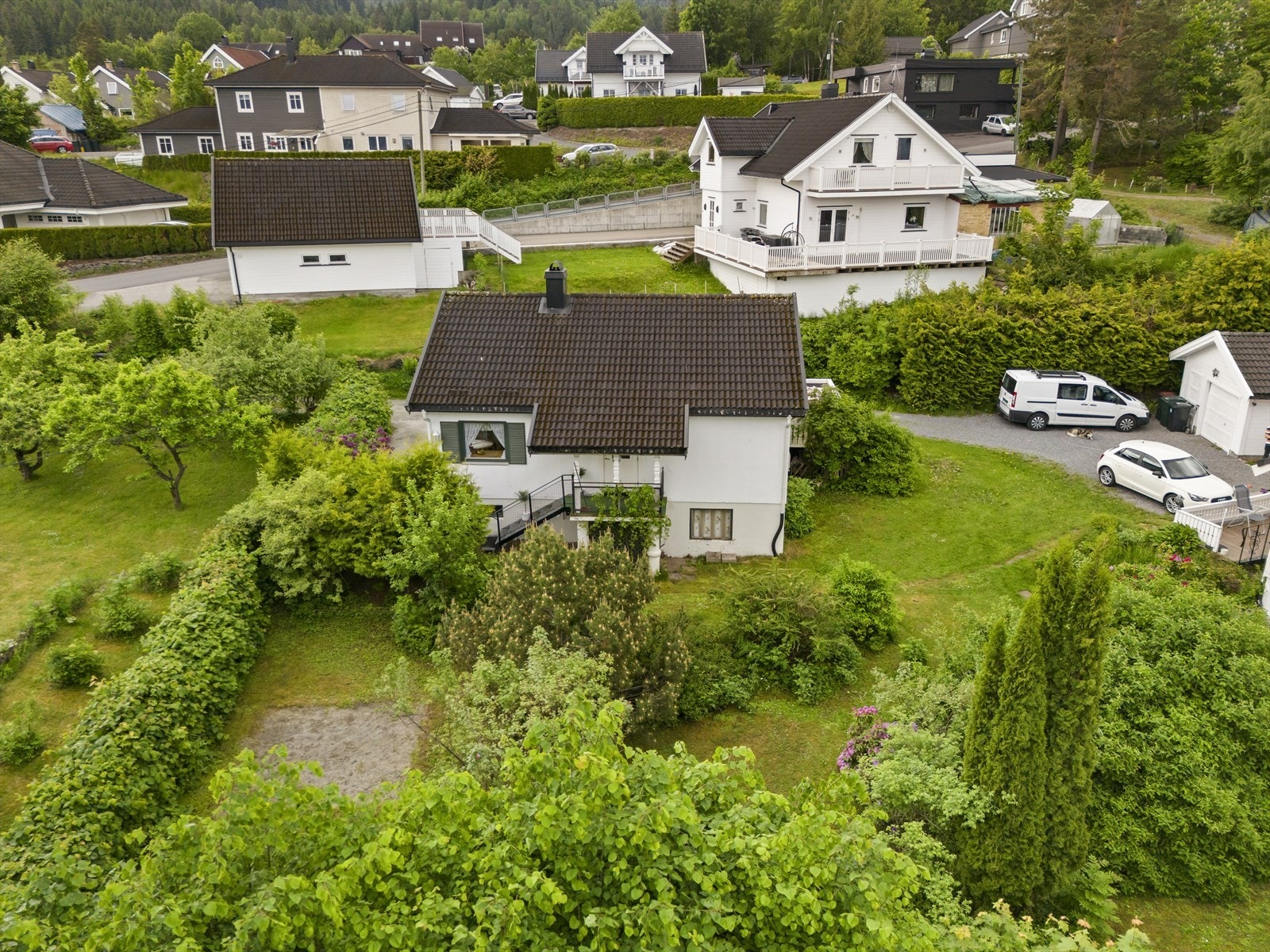 Dronefoto Galleribilde