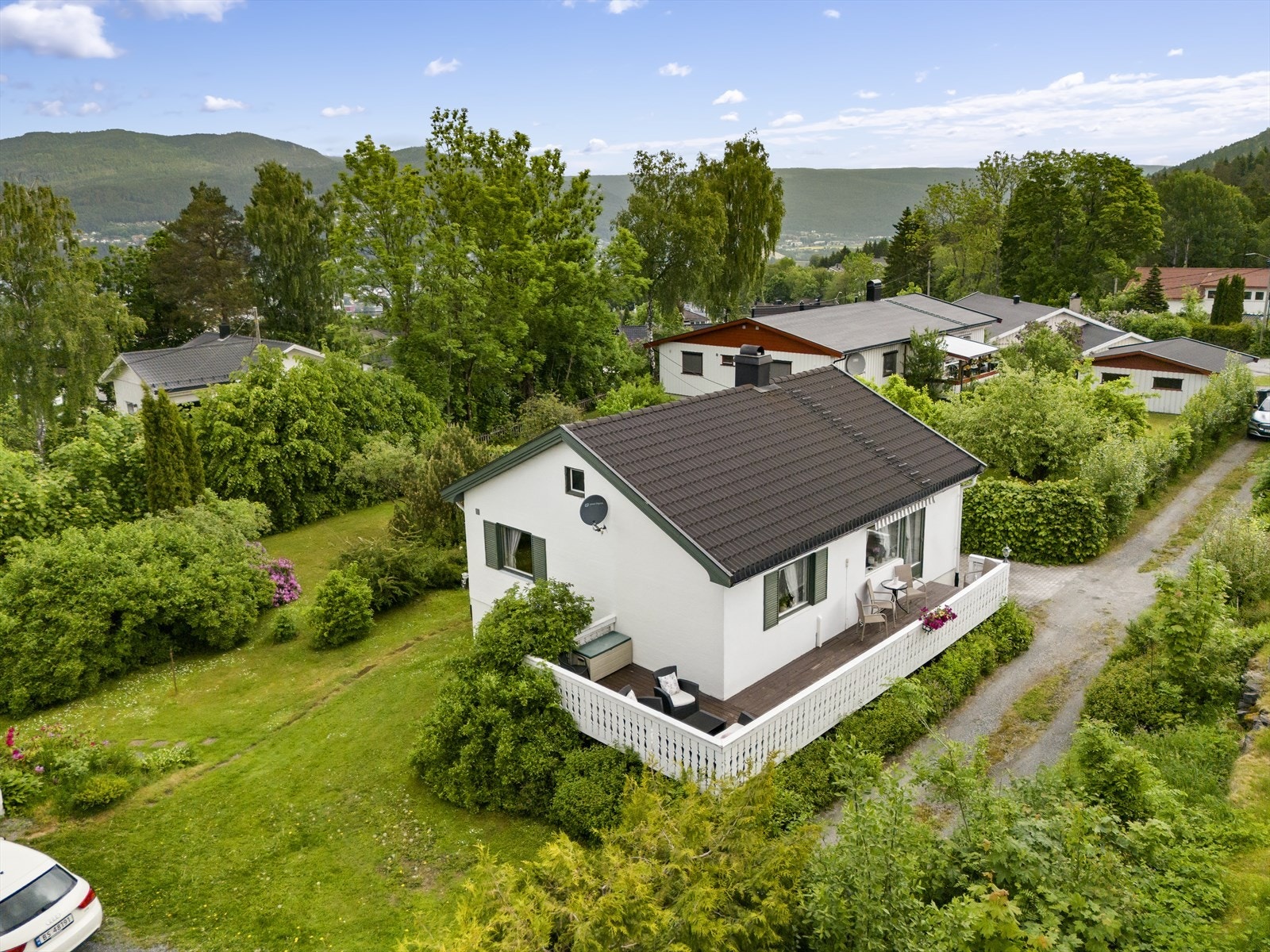 Dronefoto Galleribilde