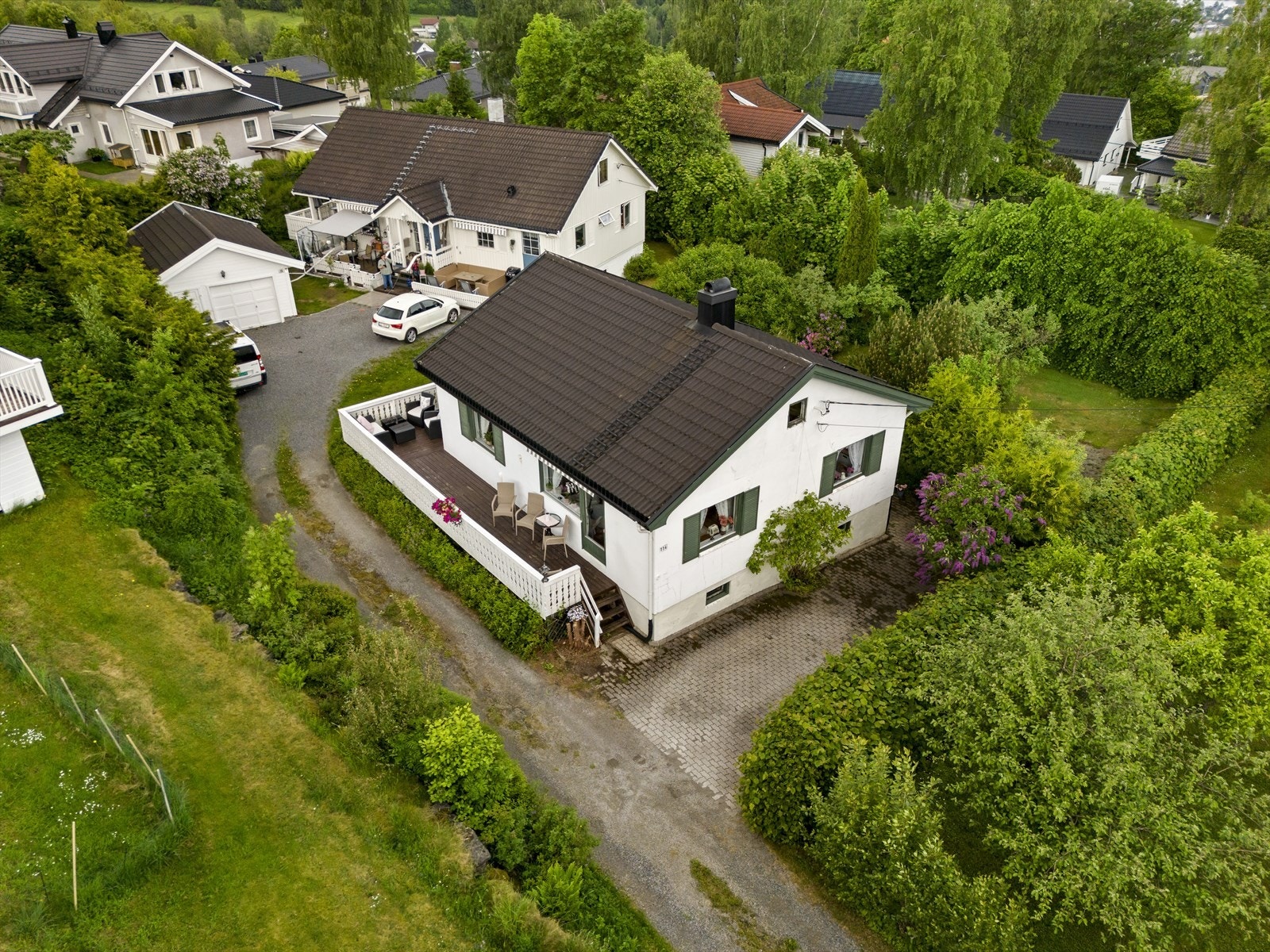 Dronefoto Galleribilde