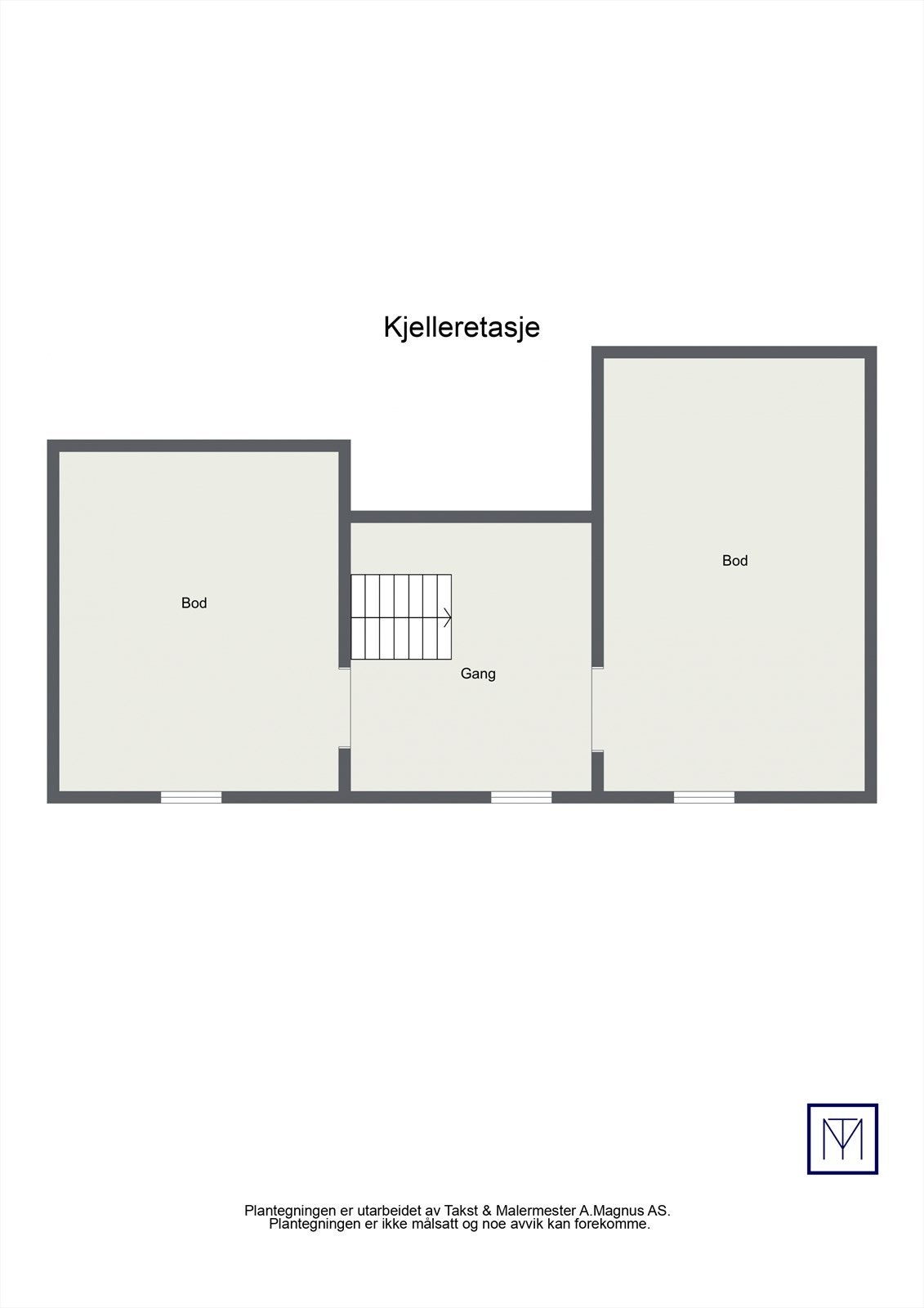 Plantegning Engervegen 79, 2030 NANNESTAD - 2D - Kjelleretasje -27.05.2026.jpg Galleribilde