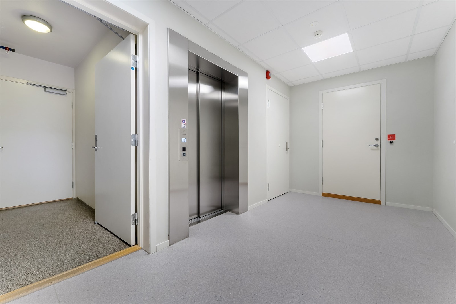 Heis i bygget. Galleribilde