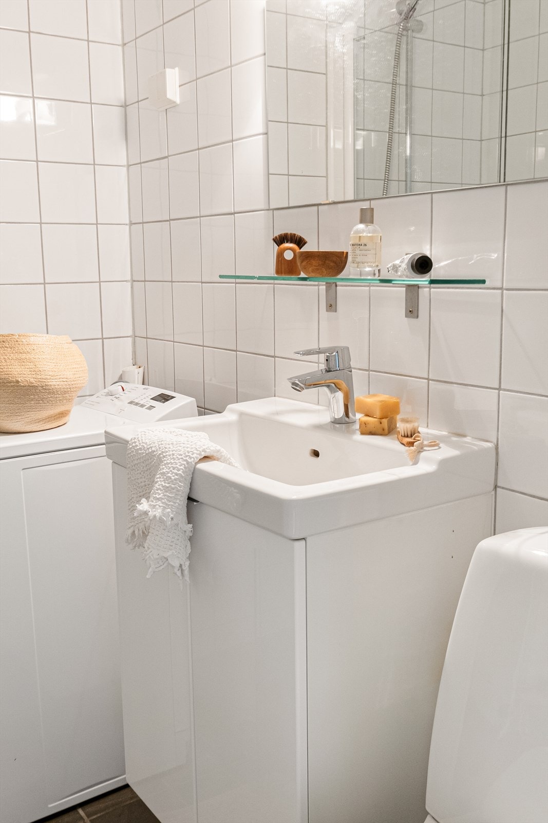Det er også opplegg og plass til vaskemaskin. Galleribilde