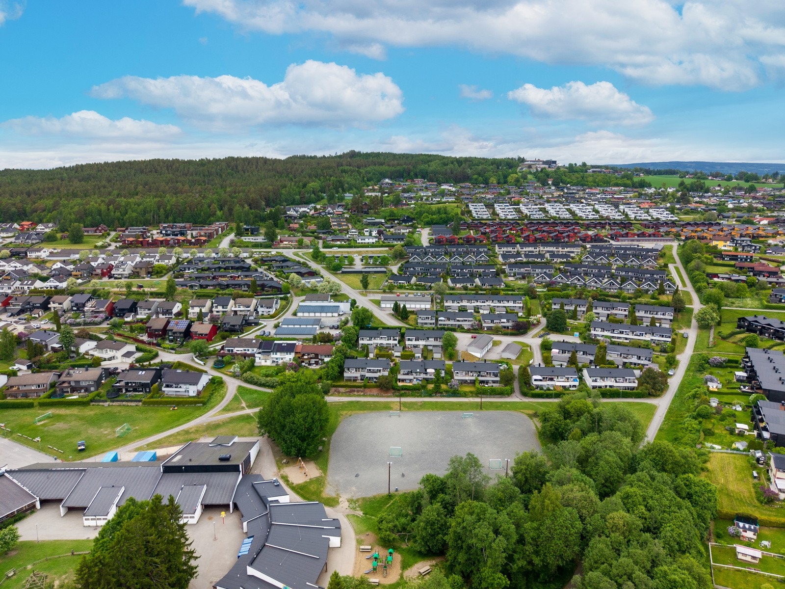 Boligen ligger i et veldig barnevennlig område. Galleribilde